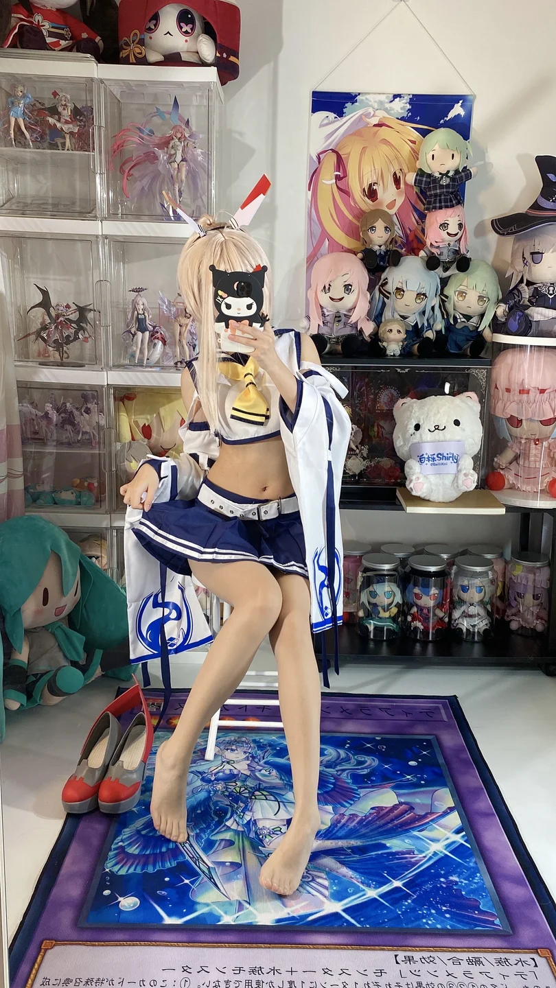 白栎Shirly_No_027_碧蓝航线·绫波_128P,26V_6_02GB01 tg@simisebaisi 【丝足阁】071.webp